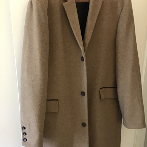 TOPMAN TAN COAT MENS - Picture 6 of 16